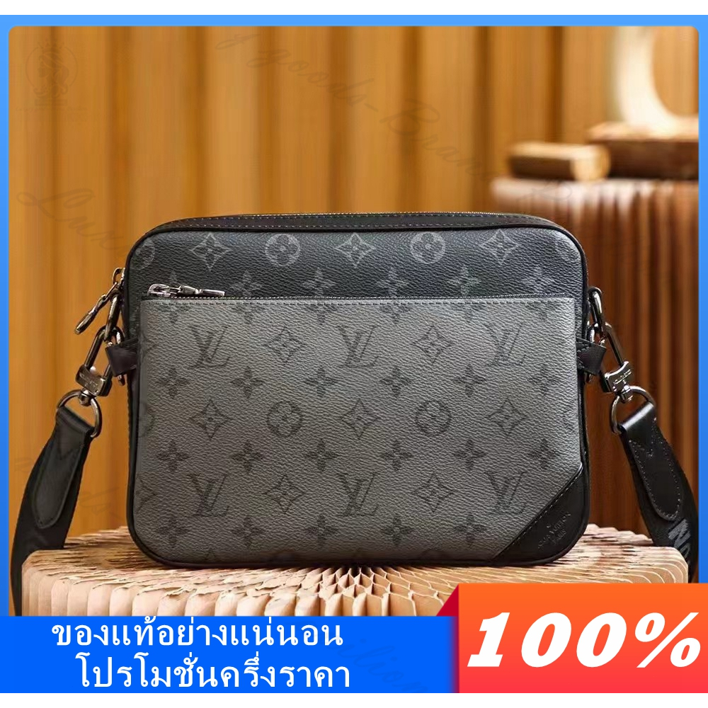 👜Louis Vuitton, classic, Trio messenger bag, men, แท้💯