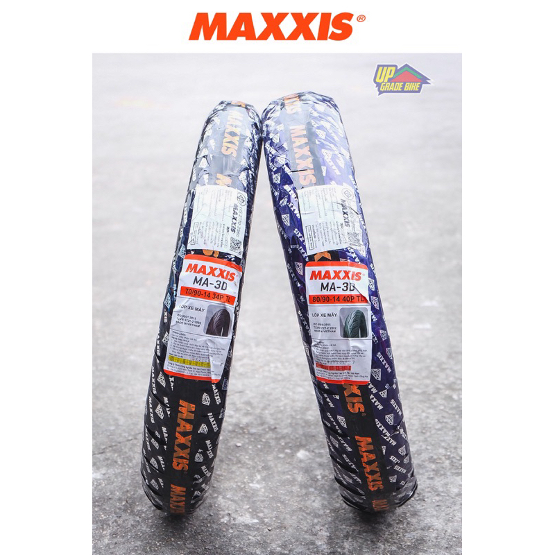 ยาง MAXXIS MA3D ไซส์เดิมใส่ CLICK110 คู่ละ 900฿ (ยางปี 24)
