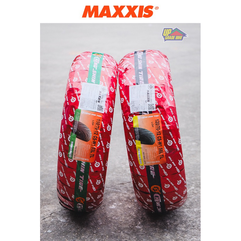 ยาง MAXXIS CSW1 ไซส์เดิมใส่ VESPA SPRINT / PRIMA / LAMV200 คู่ละ 1,370฿ (ยางปี 24)