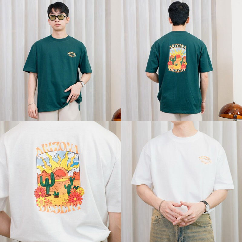 ZAMIO ARIZONA T-shirt เสื้อยืดแขนสั้นทรงโอเวอร์ไซส์