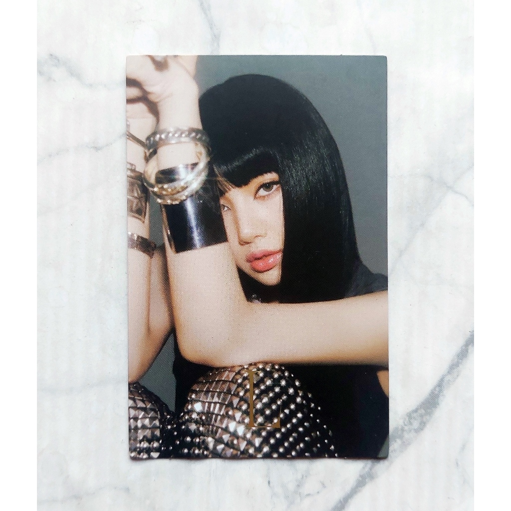 การ์ด Rare เวอร์ Gold ของแท้ จาก อัลบั้ม LISA BLACKPINK - LALISA Album พร้อมส่ง Kpop Card ลิซ่า