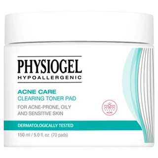PHYSIOGEL - Acne Care Clearing Toner Pad (259.3g.) ฟิสิโอเจล แอคเน่ แคร์ เคลียร์ริ่ง โทนเนอร์ แพด