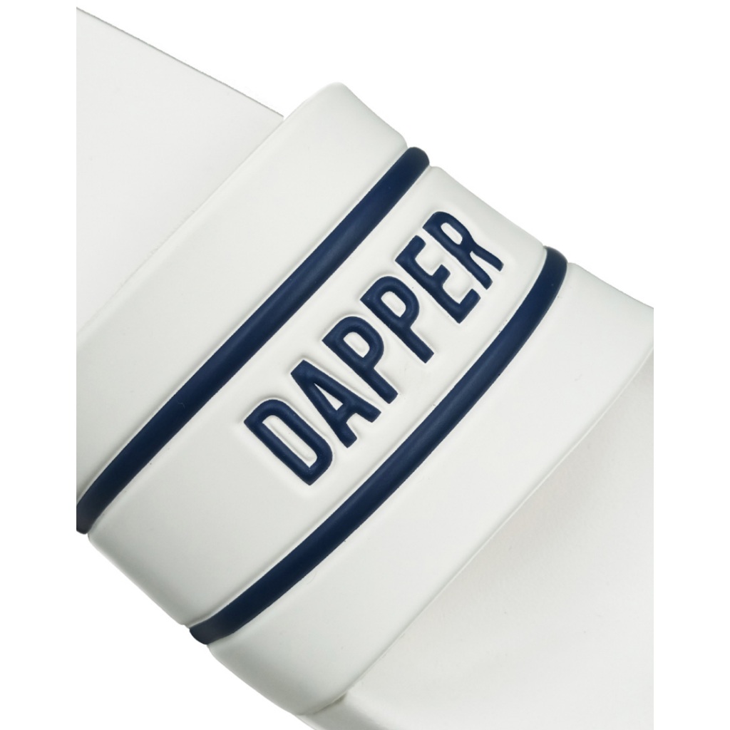 DAPPER รองเท้าแตะ DAPPER Logo Stamp Pool Slide Sandals สีขาว (HSP/WH/1681SL1)