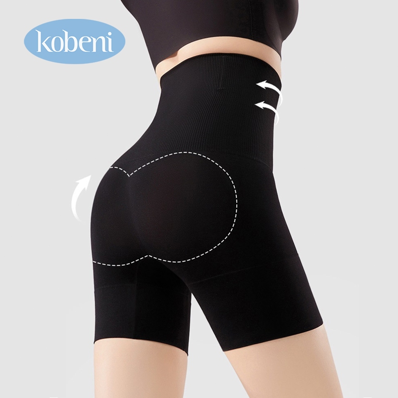 ⭐KOBENI⭐กางเกงเก็บพุง ผ้ายืดเยอะ Seamless Classic ทรง High Waist Shorts กระชับกระชับหน้าท้อง กระชับพุง มีแกนกันม้วน - ภาพย่อย 5