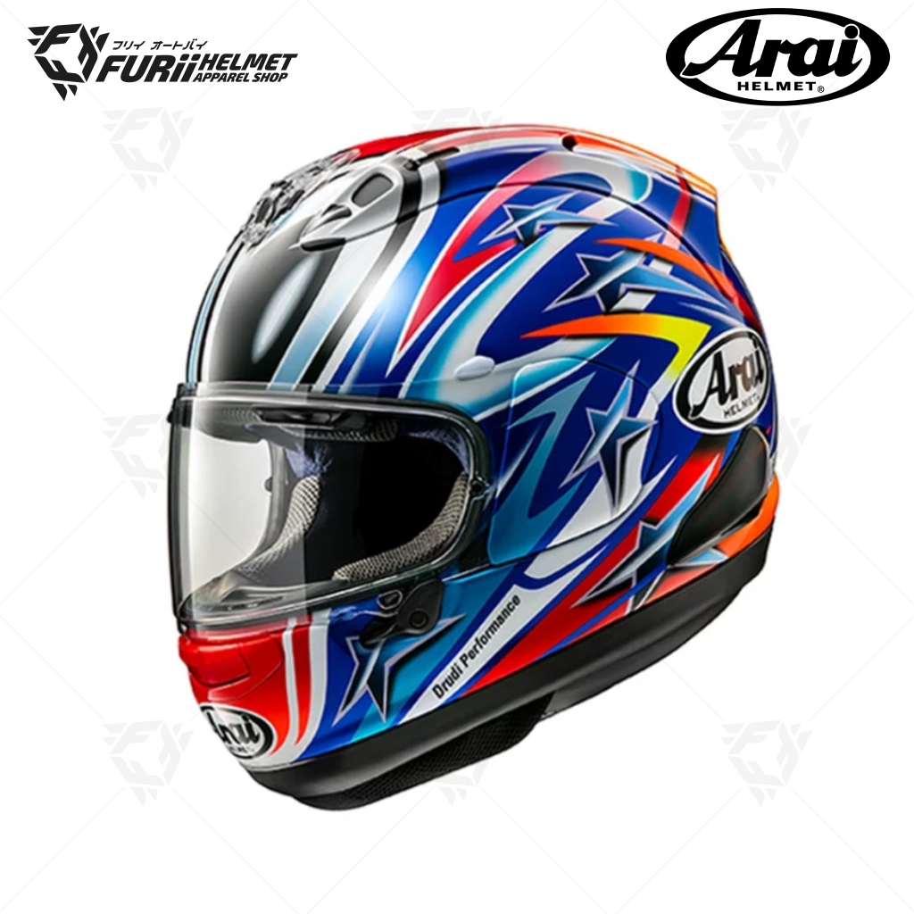 [ สามารถผ่อนชำระบัตรเครดิต/Spaylater ] หมวกกันน็อค ARAI RX-7V EVO NAKANO RED