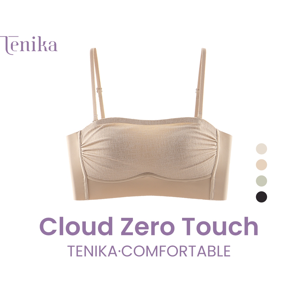 TENIKA เจลลี่บราไร้โครง บรา กระชับเก็บข้าง อกชิดสวย ผ้านุ่มสบาย เป็นมิตรต่อผิว ใส่สบาย Bra