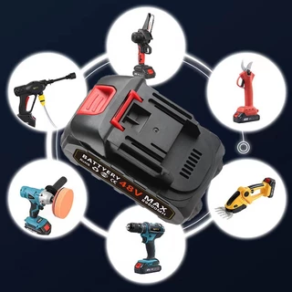 แบต 48v ลิเทียม แบตเตอรี่ Lithium-ion แบตเตอรี่ความจุสูง แบตเตอรี่ปืนฉีดน้ำแรงดันสูง ใช้กับปืนฉีดน้ำไร้สาย ทนทาน
