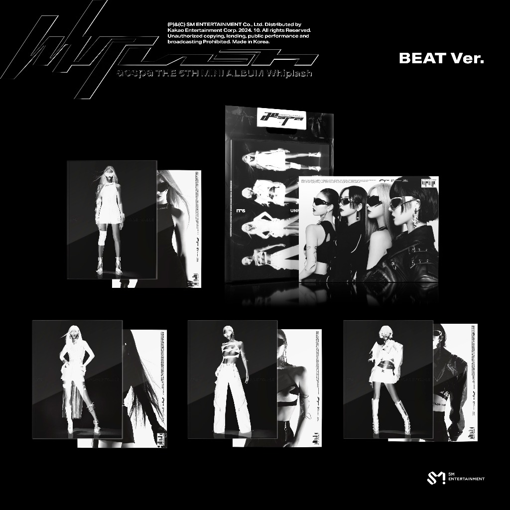 [PRE-ORDER] aespa - The 5th Mini Album ‘Whiplash' (BEAT Ver.)