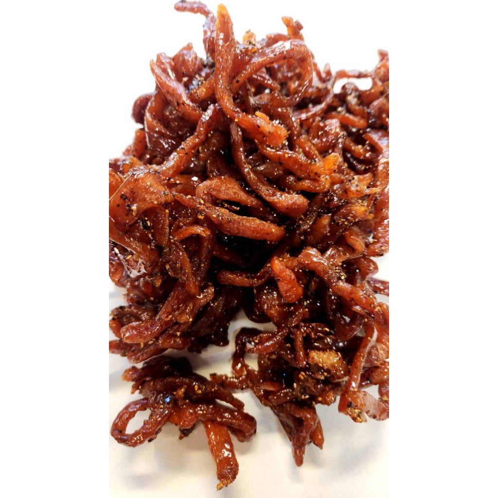 หมูเค็ม พริกไทยดำ ชนิดเส้น รสชาติเข้มข้น เตียง้วนเฮียง เดลีซ