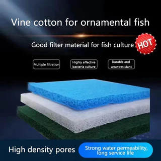 Filter Mat ใยกรองญี่ปุ่นหนาพิเศษ ชนิดหยาบ 100x50x4cm 50x50x4cm 50x50x5cm 100x100x4cm. แพค ใยกรองชนิดหนาพิเศษ
