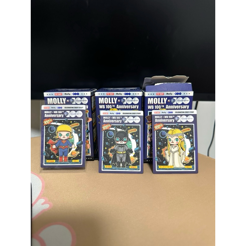 Molly WB100 superman เช็คการ์ด ไม่แกะซอง