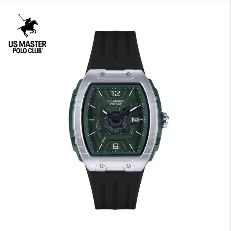 US MASTER POLO CLUB นาฬิกาข้อมือผู้ชาย รุ่น USM-DF02 ของแท้100% กันน้ำลึก 30เมตร รับประกันศูนย์ 1 ปี