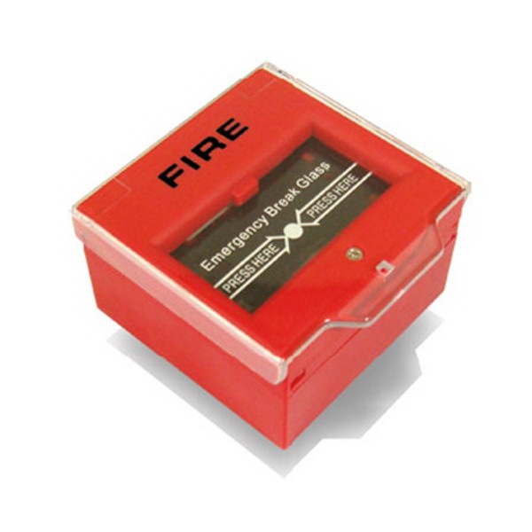 กล่องไฟอราม FIRE Emergency Break Glass พร้อมฝาครอบปิด
