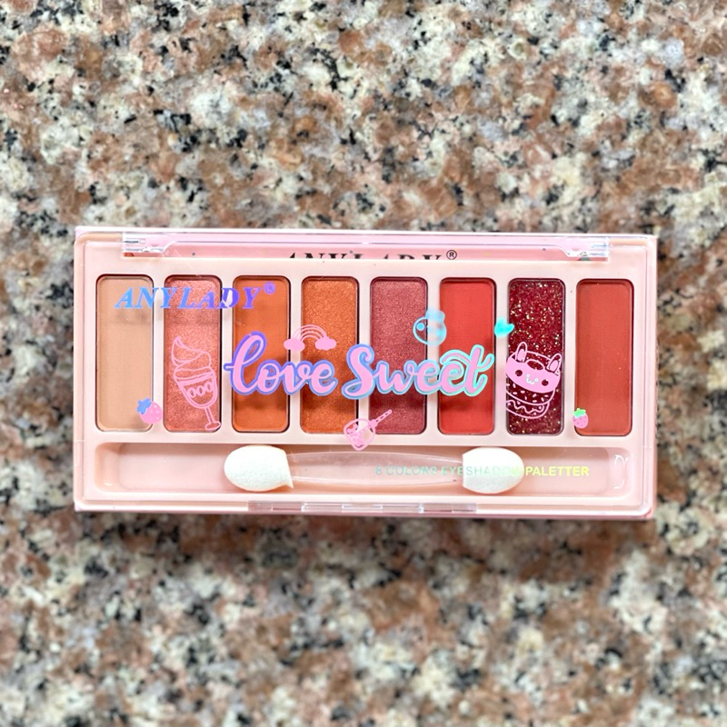 ANYLADY LOVE SWEET 8Color Eyeshadow Paletter