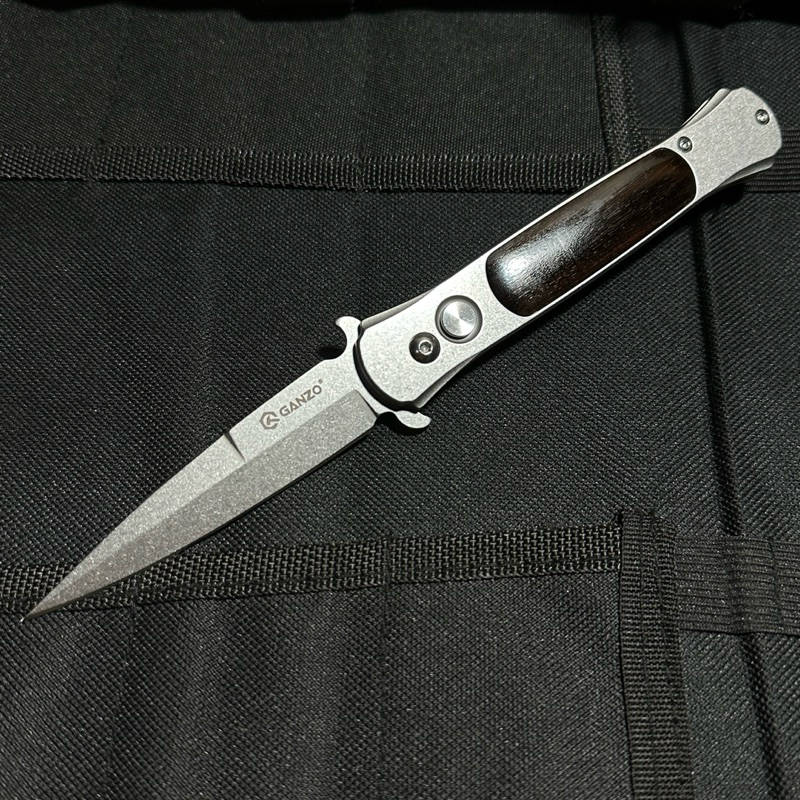 มีด มีดพับGanzo G707 ของแท้100% ใบมีดยาว 3.4นิ้ว วัสดุใบมีด 440C