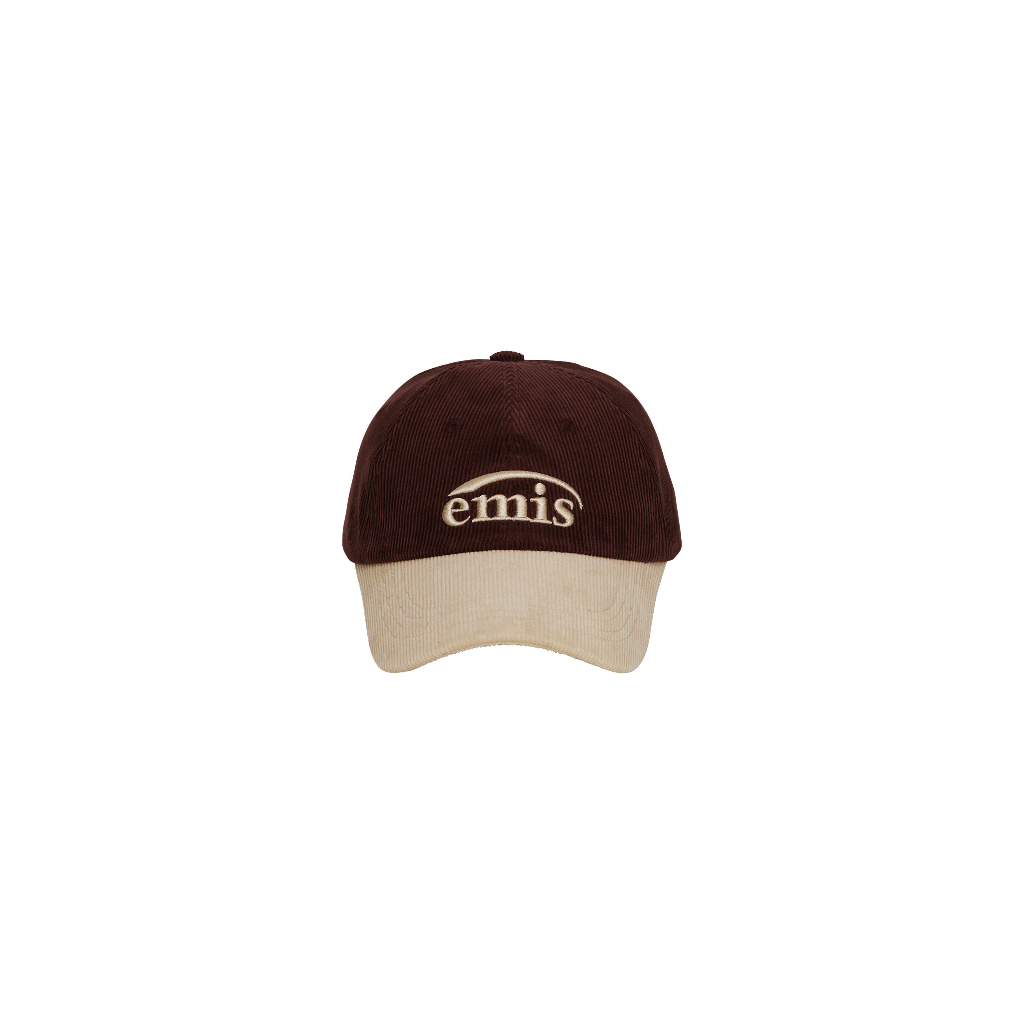 [สินค้าของแท้100% พร้อมส่งทันที] EMIS  CORDUROY TWO-TONE BALL CAP (หมวกลูกฟูกทูโทน)