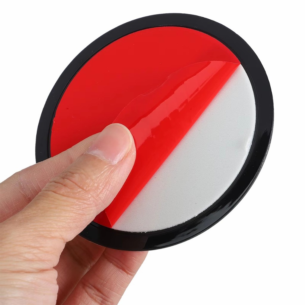 80MM.แผ่นติดแดชบอร์ดรถยนต์ แบบถ้วยดูด สําหรับวางโทรศัพท์