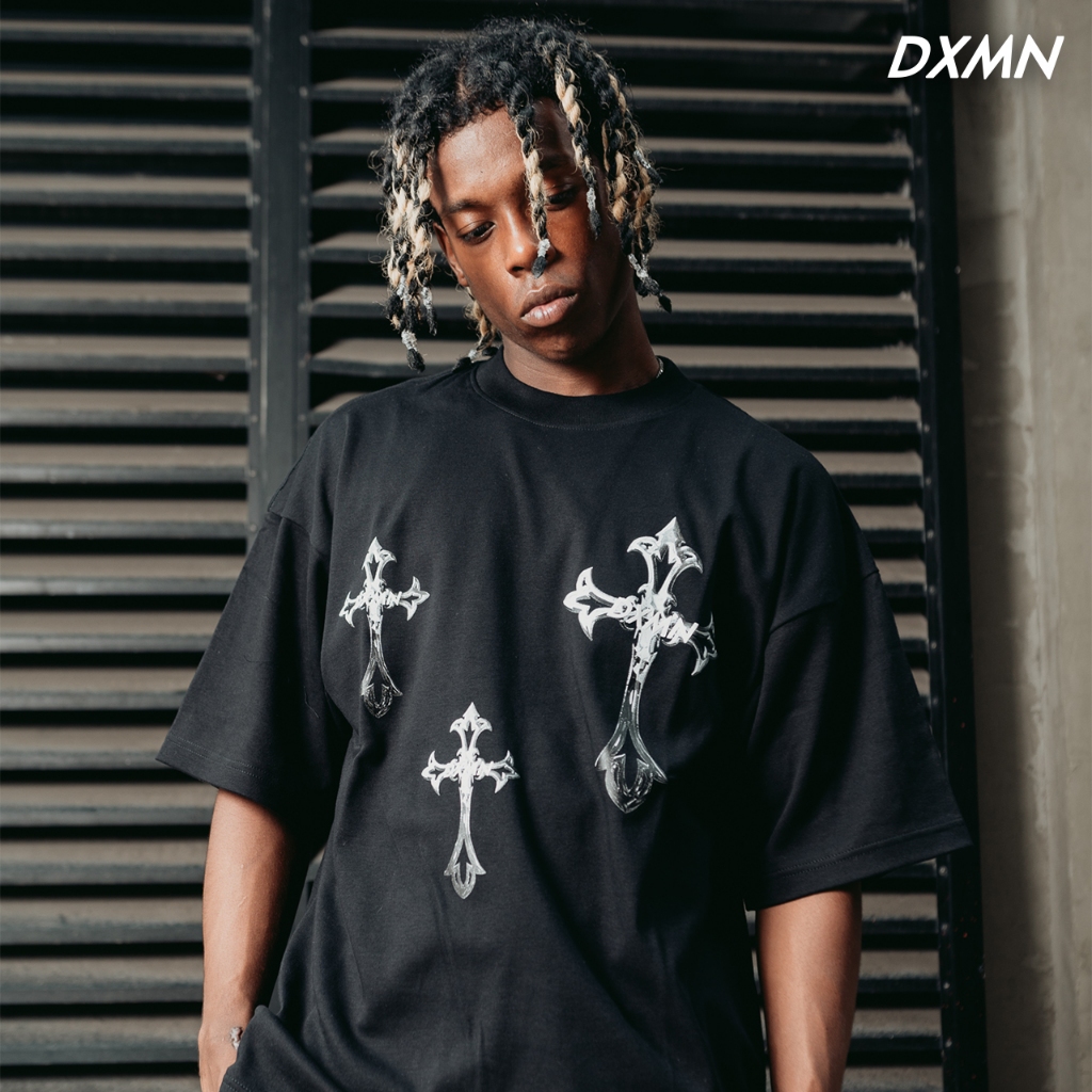 DXMN Clothing "DXMN CROSS" Oversized Tee