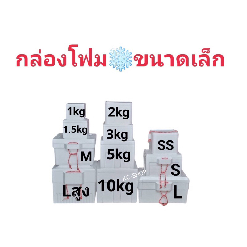 กล่องโฟมขนาดเล็ก-กล่องโฟมปิคนิค กล่องโฟมเก็บความเย็น