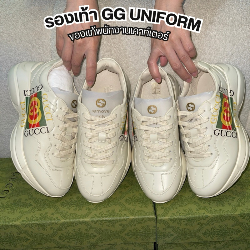 AB21 รองเท้าGG Uniform ของพนักงานเคาท์เตอร์ ของแท้ค่ะ