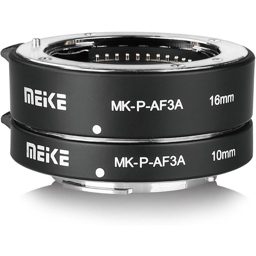 MEIKE AUTOMATIC EXTENSION TUBE SET FOR PANASONIC MICRO 4/3 (MK-P-AF3A)