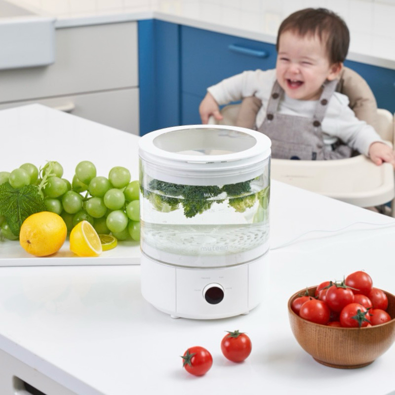 [Muteon] Baby food fruit vegetable washer เครื่องล้างผักผลไม้ อาหารเด็ก
