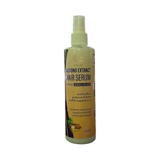 TK Ace Aamond hair spary ทีเค เอซีอี อัลมอนด์ แฮร์ สเปรย์ 250ml.