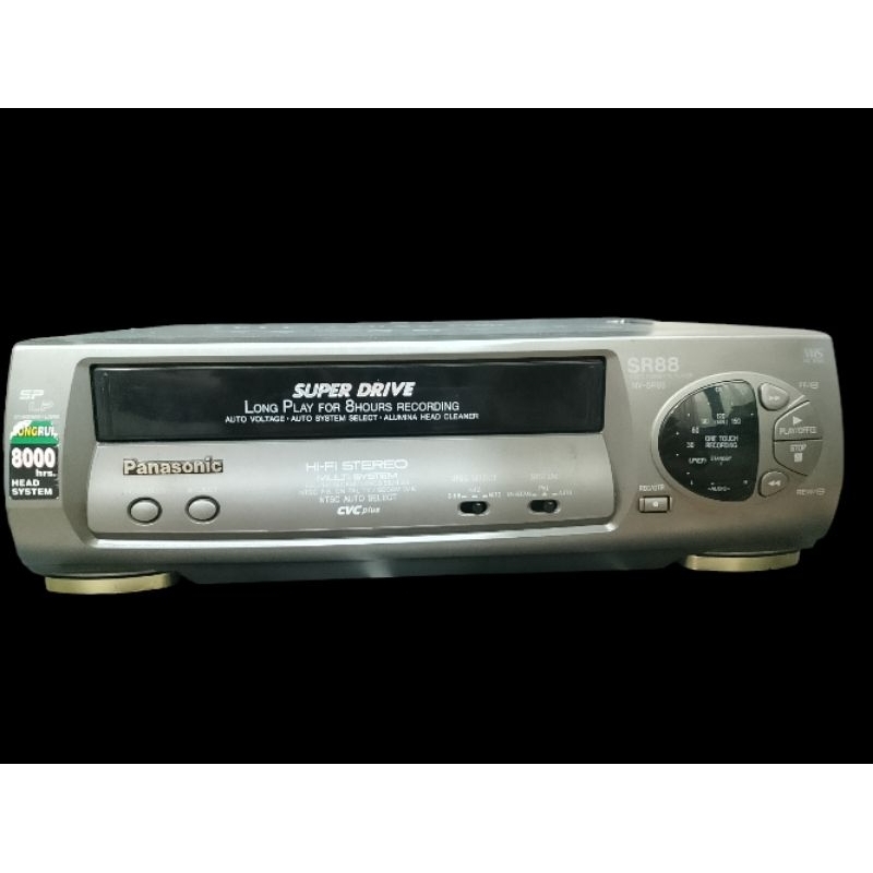 เครื่องเล่นวีดีโอ panasonic NV SR88
