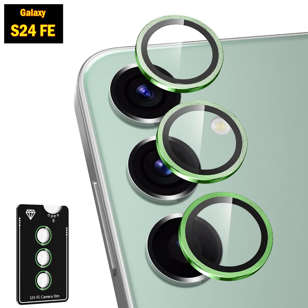 กันรอยกล้อง Samsung Galaxy S24 FE / S24 FE กันเลนส์กล้อง ที่ครอบกล้อง Samsung S24FE Camera Lens Protector