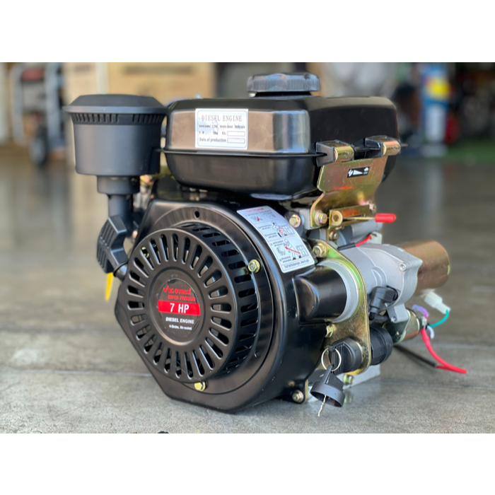 เครื่องยนต์ดีเซล 7 แรงม้า เพลา 19 มม. Diesel Engine ยี่้ห้อ Vigotech รุ่น VIGO-240