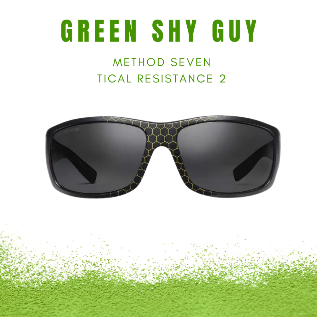 Method Seven - TICAL RESISTANCE 2 SUNGLASSES Yellow Honeycomb แว่นกันแดด แว่นปลูกต้นไม้ ของแท้