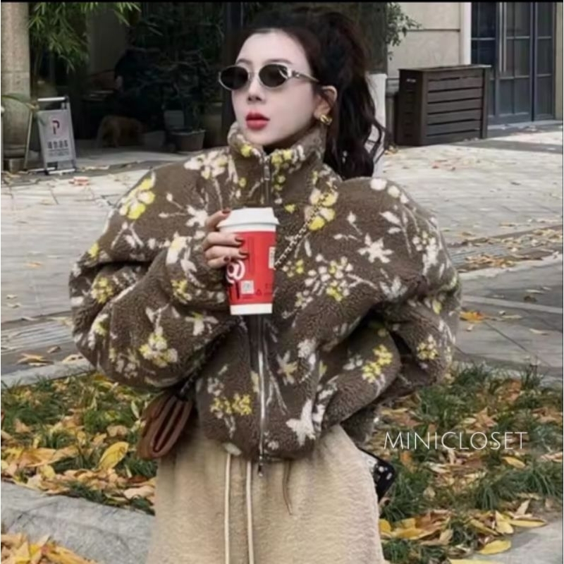 เสื้อขนแกะ​ เสื้อกันหนาว​ ใส่เที่ยว​ มี​ 2 สี - รูปที่ 4