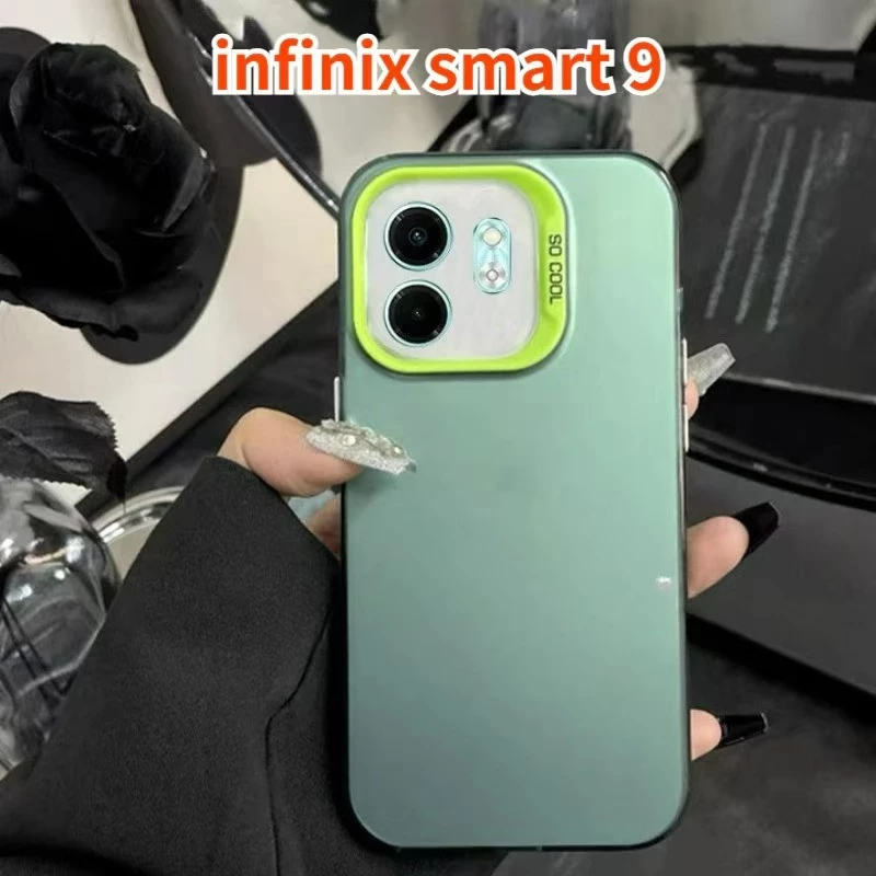เคสโทรศัพท์ ผิวด้าน ใช้สำหรับ iNfinix Smart10 Smart9 / iNfinix Hot50i Hot50 Spark GO1 Pop9 Pop10 กันกระแทก