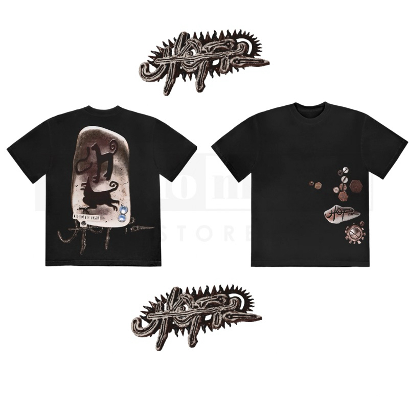 [เก็บโค้ด ลด 20%] เสื้อยืด Travis Scott Utopia ของแท้ พร้อมส่ง