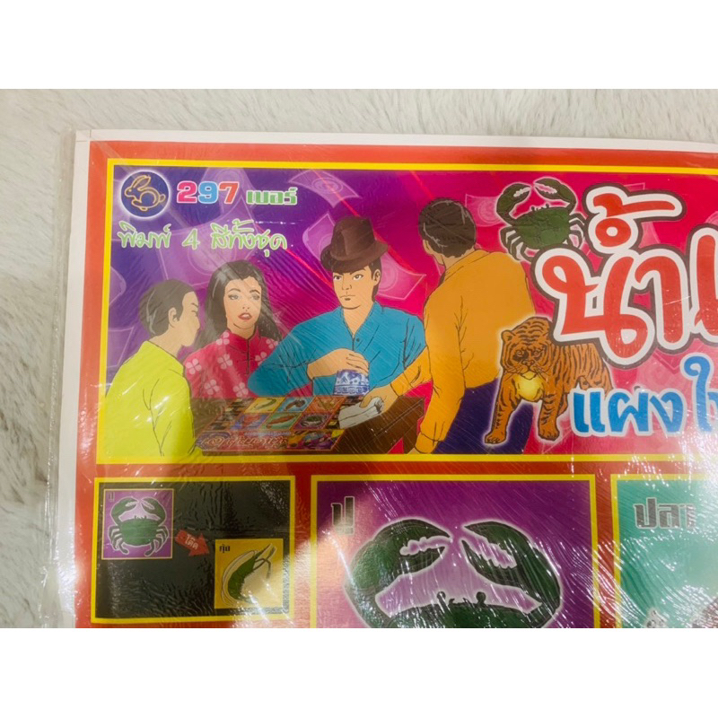 (แผงใหญ่ ไฮเทค) ฉลาก กระดาษ เกมส์โบราณ (มีฉลาก 297 ใบ / 1 รูปที่ 4