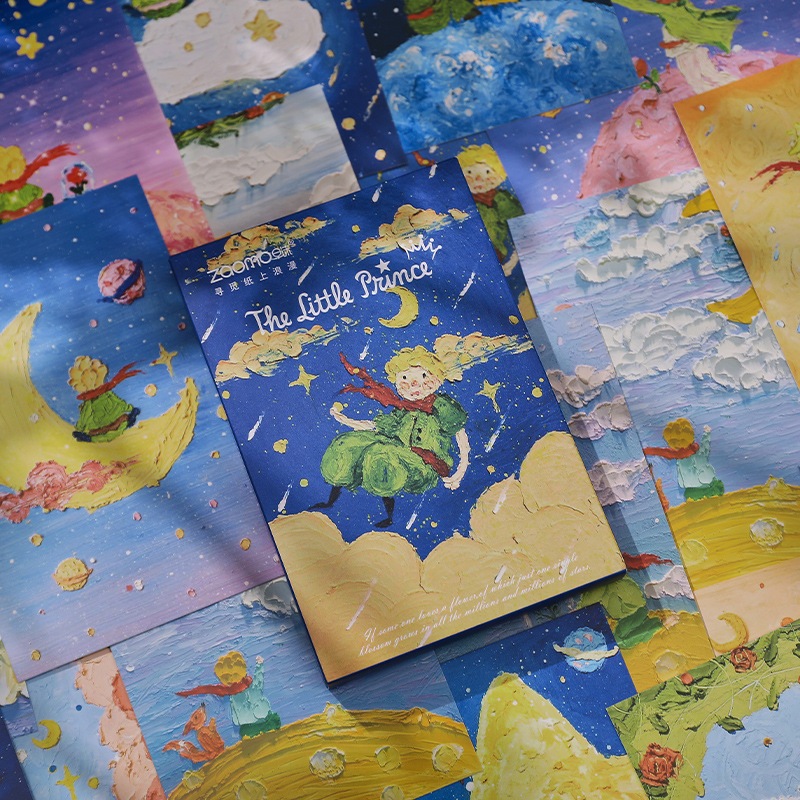 💥พร้อมส่ง💥30ชิ้น/1ชุด  The Little Prince 小王子 เจ้าชายน้อย POSTER  Postcard วอลเปเปอร์กระดาษการ์ด