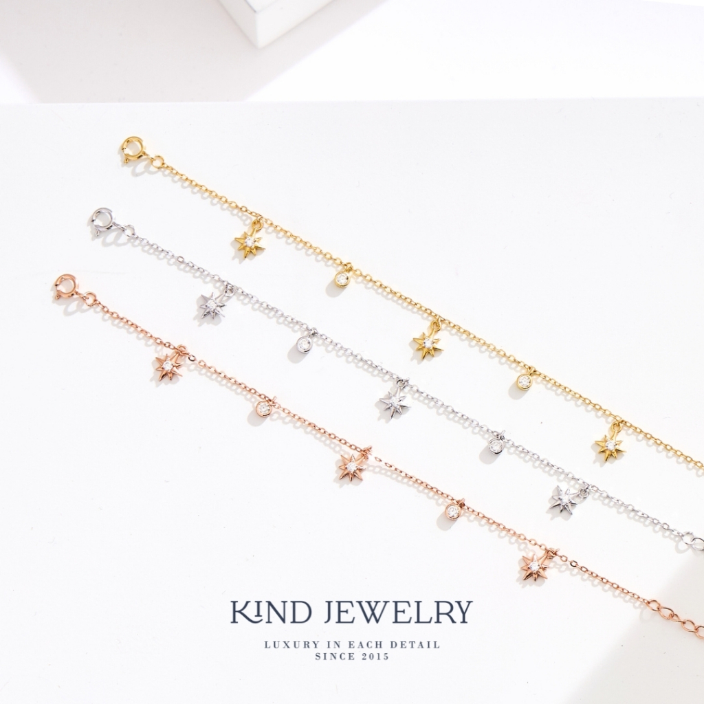 Kind Jewelry สร้อยข้อมือ Starry Dream ความยาวปรับระดับได้ 13-16 cm