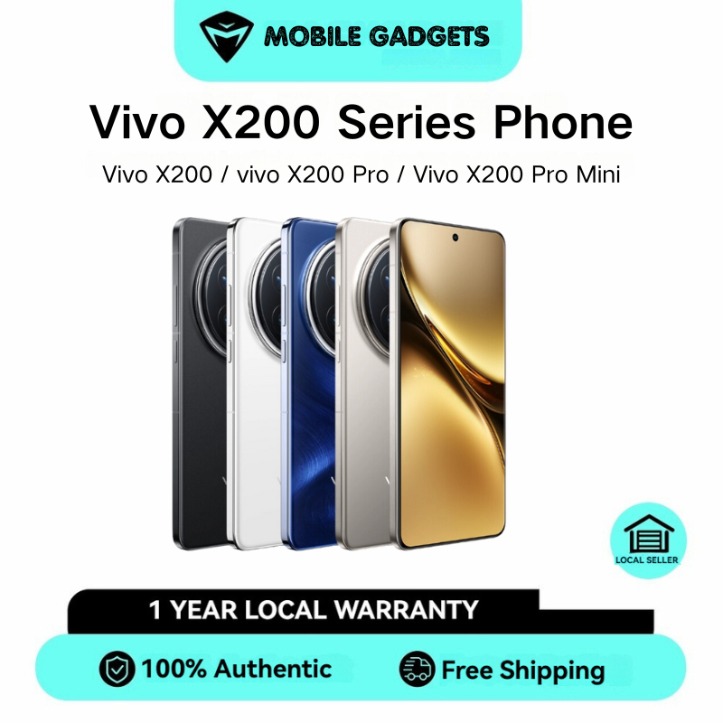[ล่าสุด] Vivo X200 Pro Mini / Vivo X200 Pro / Vivo X200 | Mediatek Dimensity 9400 (3 nm) | Vivo X200 Series Phone
