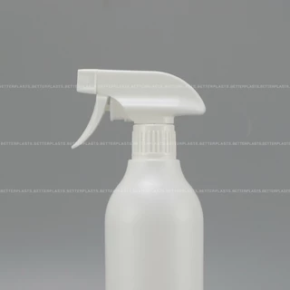 ขวดฟ๊อกกี้ 500 ml. คอ28 สีขาว/ดำ (PE ทรงกลม)