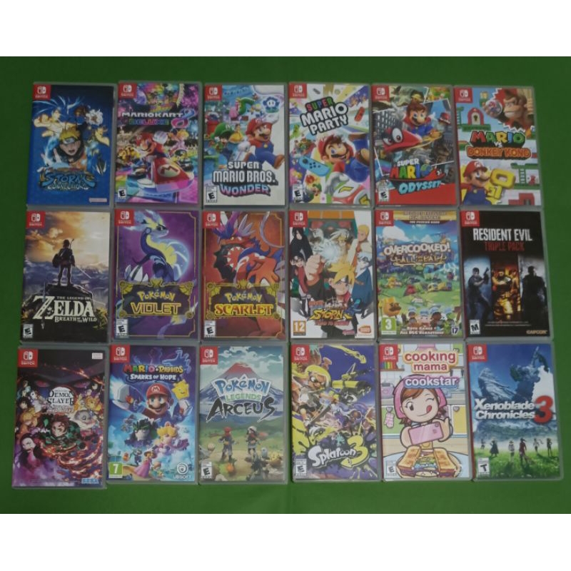 แผ่นเกม Nintendo Switch ( มือ2 ) สภาพสวย