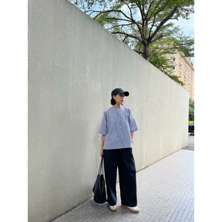 Checked blouse เสื้อคอจีน ลายสก็อต