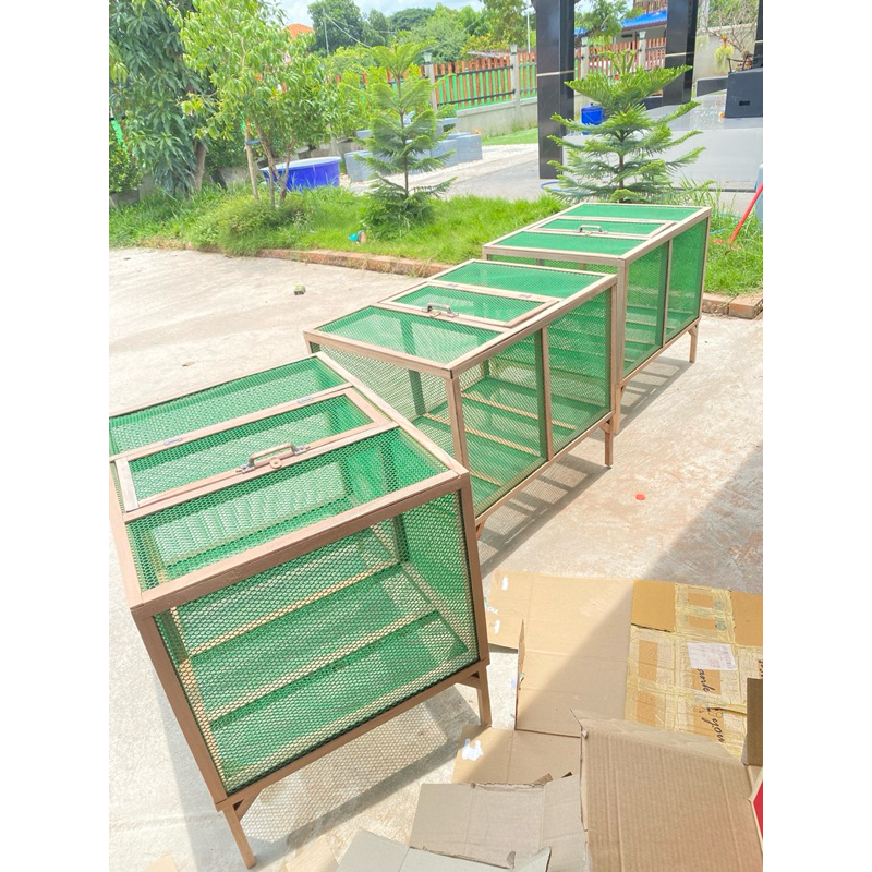 กรงอนุบาลลูกไก่ ขนาด 706080 ราคา 690 บาท ประตูบนตรงกลาง รูปที่ 3