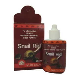 Snail Rid ผลิตภัณฑ์สำหรับกำจัดหอยในตู้ปลา บ่อปลา อ่างบัว และบ่อน้ำ 30 ml. 100 ml.
