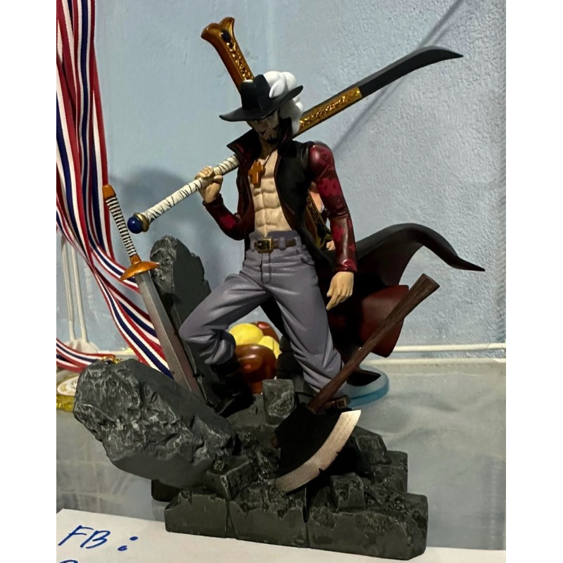 (ของแท้) มือ2 มิฮอว์ค ตาเหยี่ยว Mihawk  One piece วันพีช โมเดล Figures ฟิกเกอร์