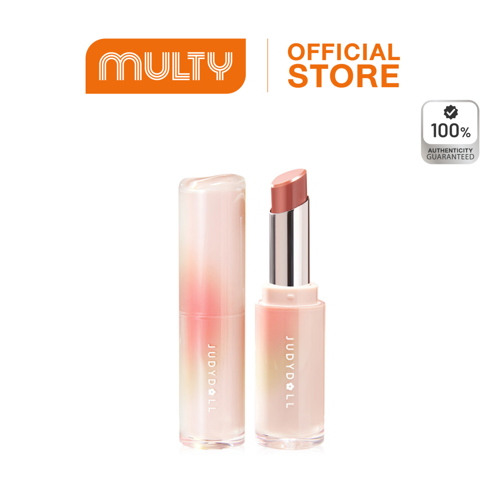 JudyDoll Watery Glow Lipstick 3 g. ลิปบำรุงปาก เนื้อลิปบางเบา ไม่เหนียวเหนอะหนะ