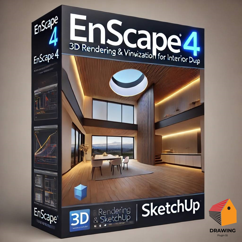 Enscape 4.1 (ใช้งานแบบออนไลน์ ตัวใหม่ล่าสุด) | Plugins For Skp 2023 - 2024 เท่านั้น!!! อ่านรายละเอียดก่อนสั่ง