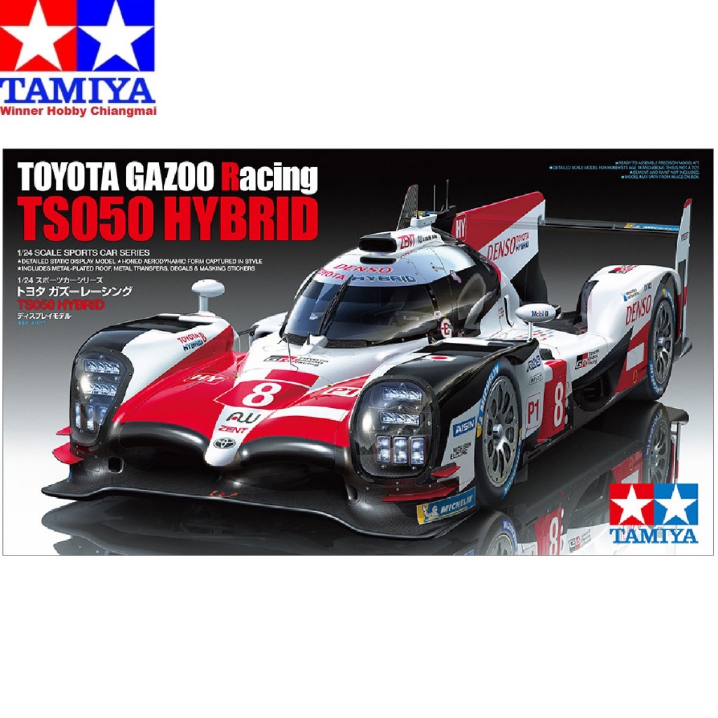 โมเดล รถยนต์ Tamiya 24349 Toyota GAZOO Racing TS050 Hybrid 1/24