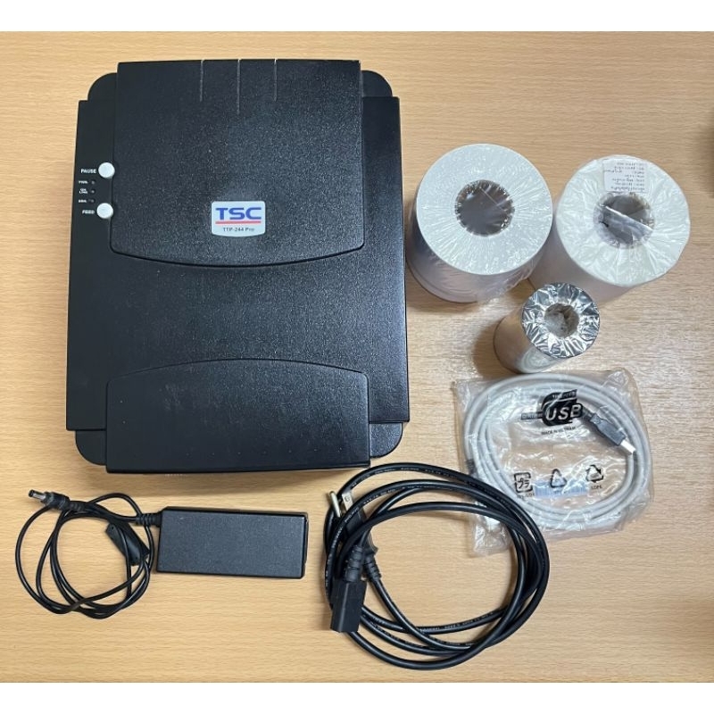 เครื่องพิมพ์ความร้อน TSC รุ่น TTP-244 Pro (สินค้ามือสอง) ใช้งานได้ปรกติ