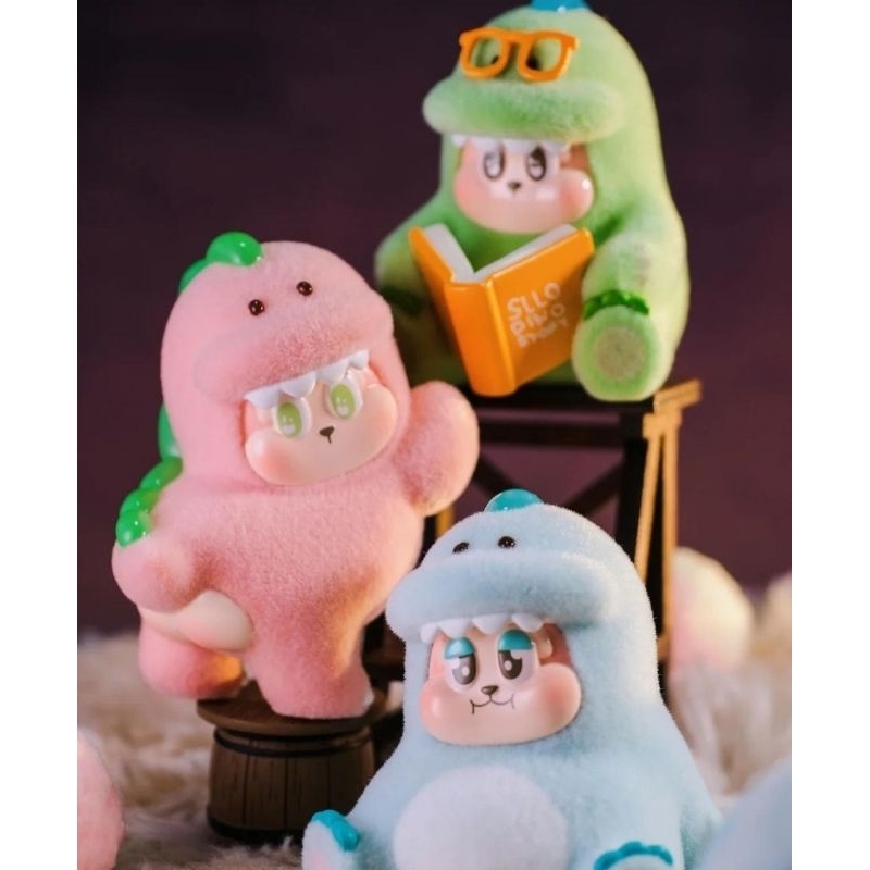 (แบบสุ่ม) The Sllo Puffy Dino Series Blind Box จาก Hidden wooo