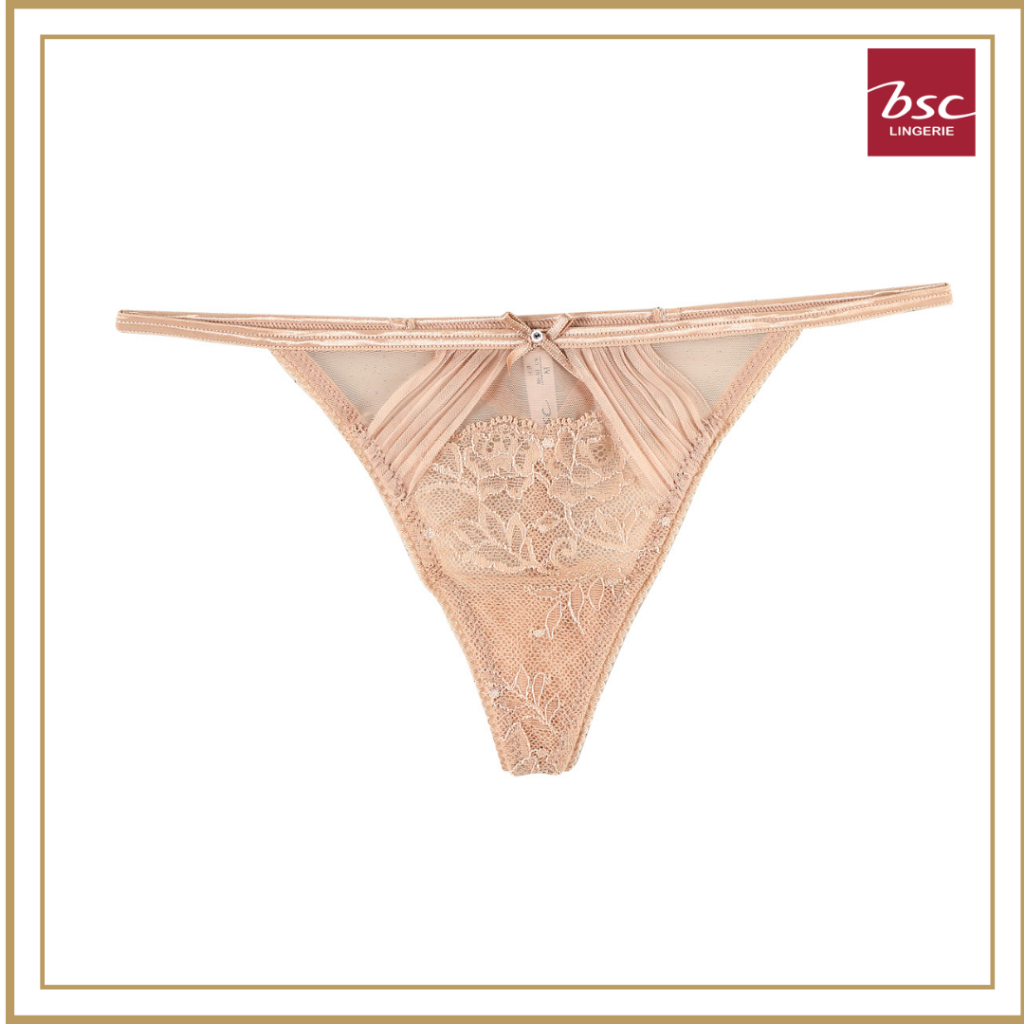 BSC Lingerie Panty กางเกงชั้นใน G-string สีเบจ - BU8110_BE